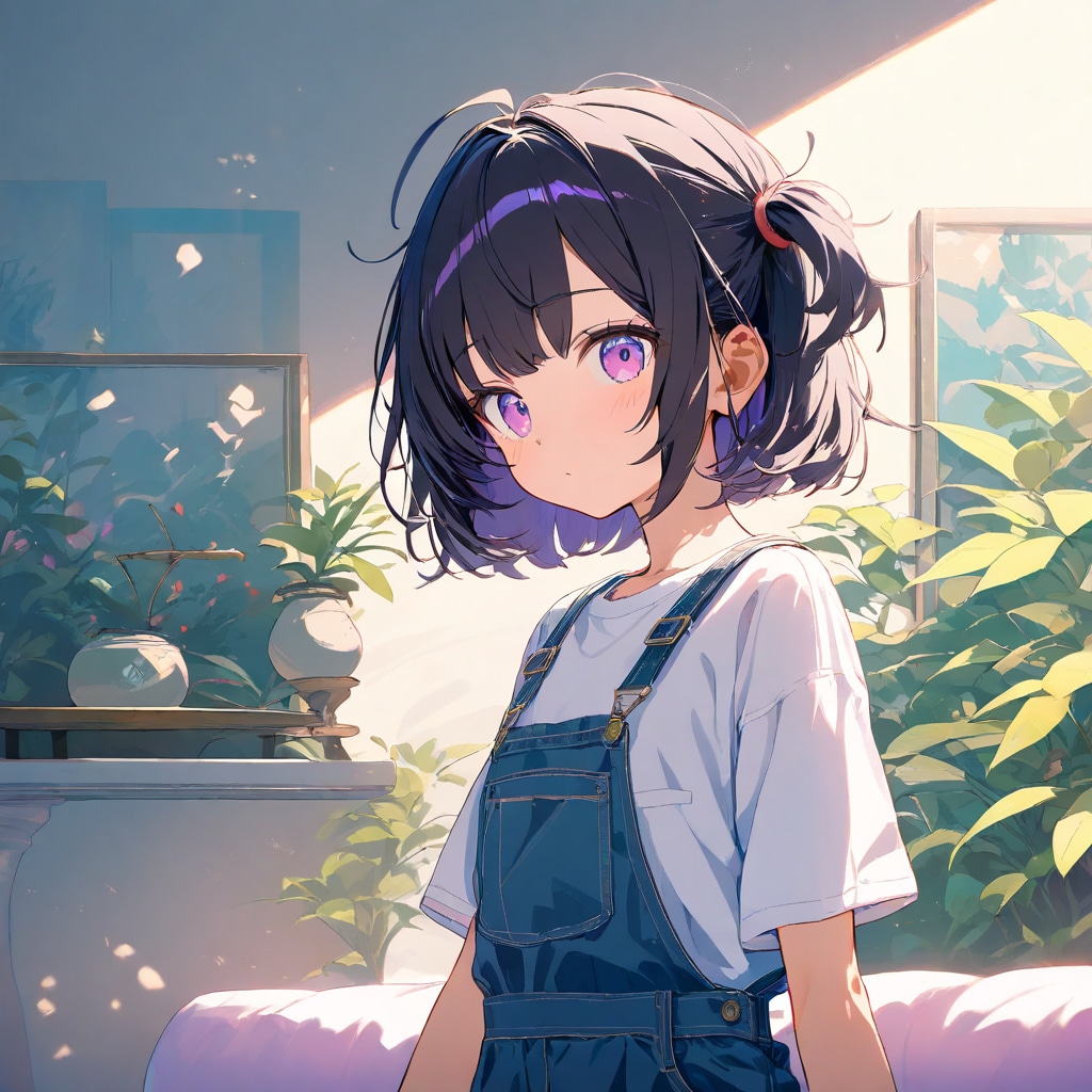 黒髪サイドアップちゃん | の人気AIイラスト・グラビア