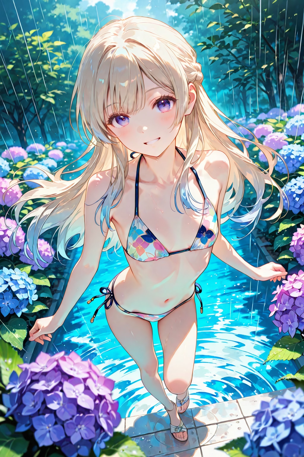 紫陽花プール