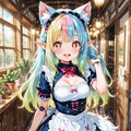 12枚）買い物中のメイドロボさん 5枚目