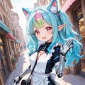 12枚）買い物中のメイドロボさん 9枚目