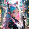 12枚）買い物中のメイドロボさん 12枚目
