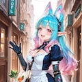 12枚）買い物中のメイドロボさん 8枚目