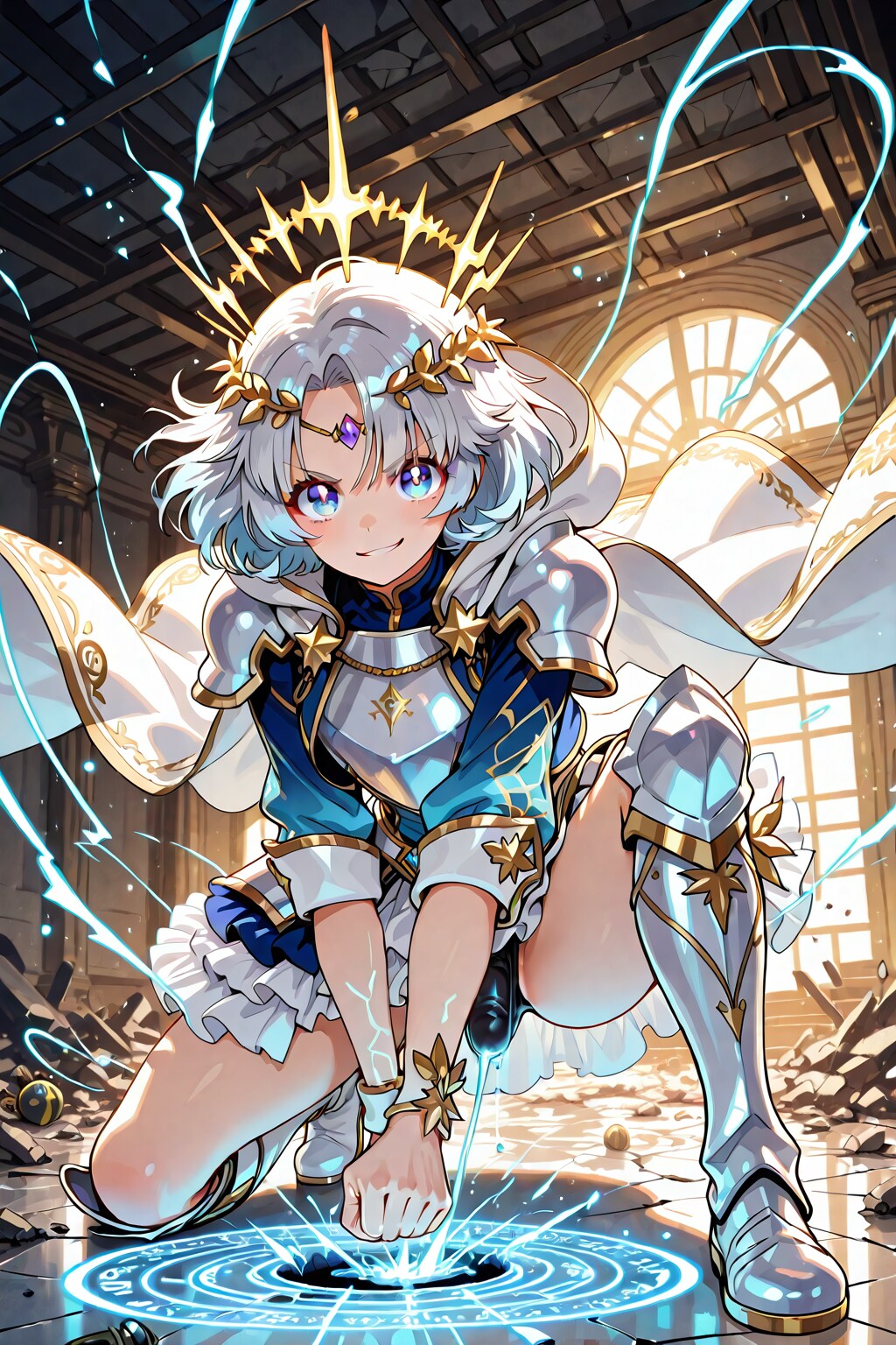 ふたなりに負けなかった聖騎士