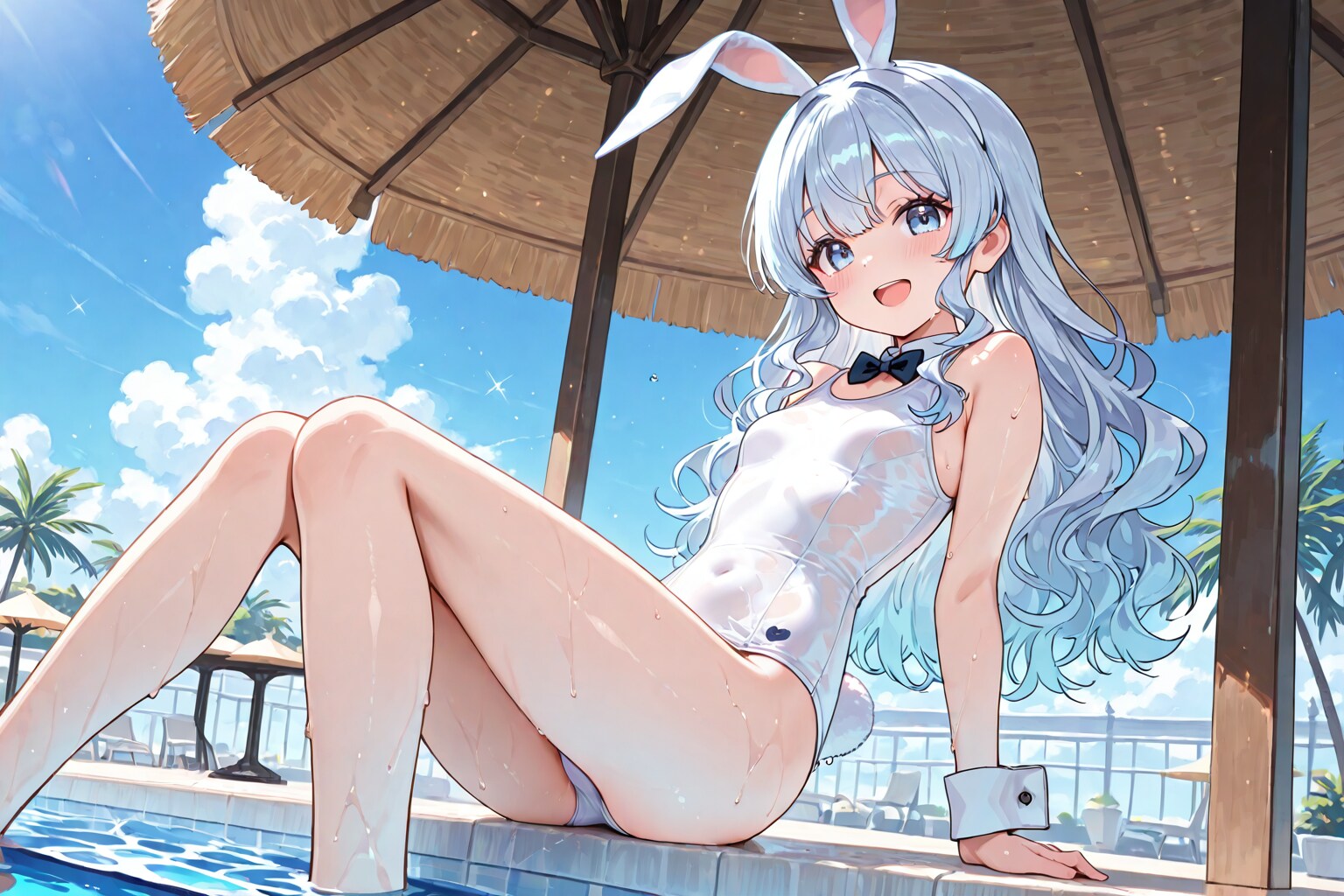 白スク水バニーちゃん