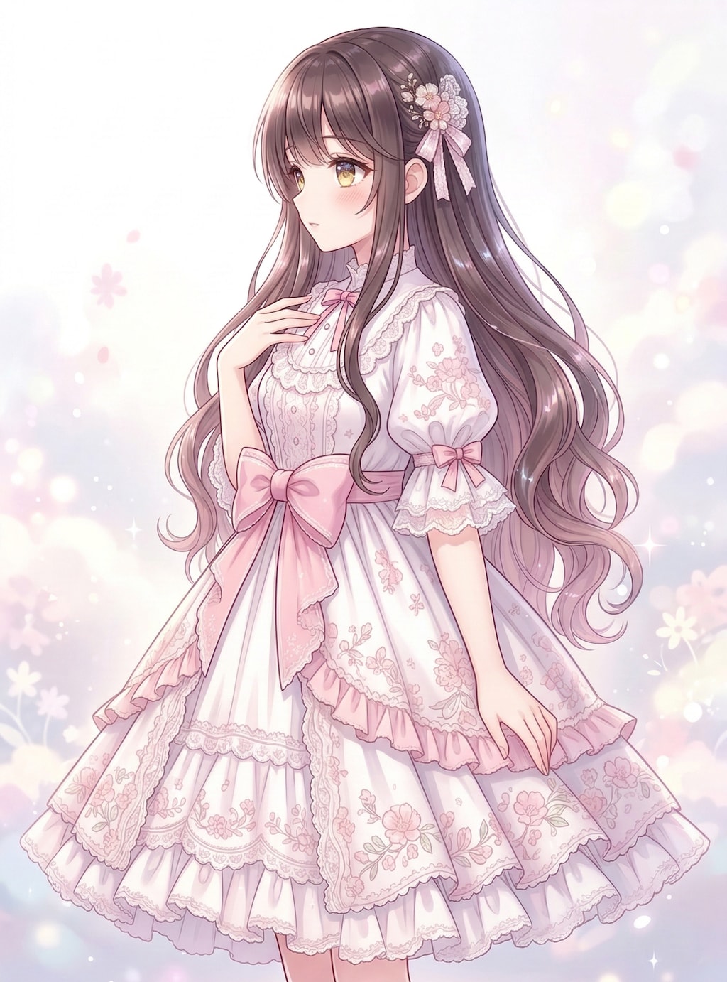 桜舞う乙女の幻想