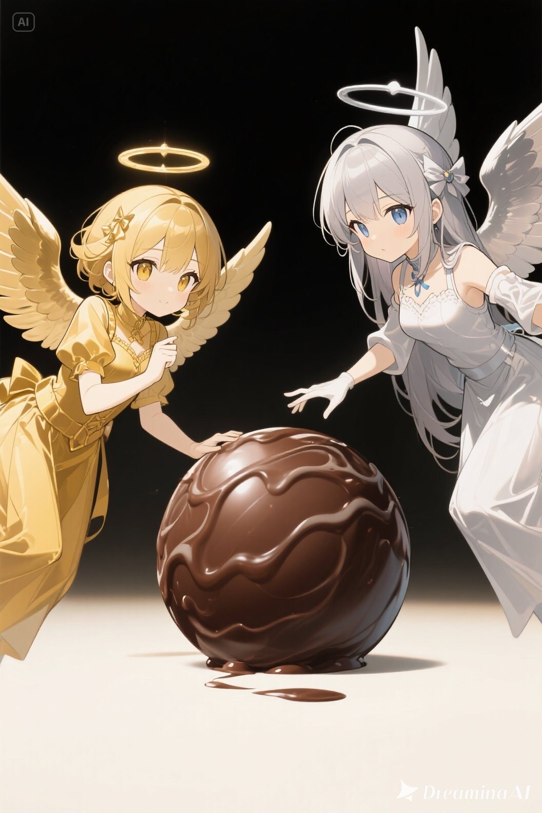 金と銀のエンゼル543 | の人気AIイラスト・グラビア