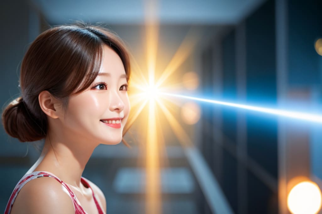 171　目から光線