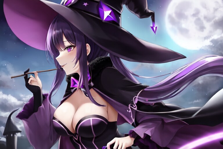 魔法使い紫ちゃん