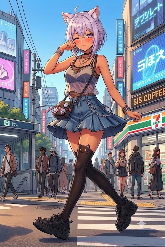 結果を知った日焼けギャルのシスは