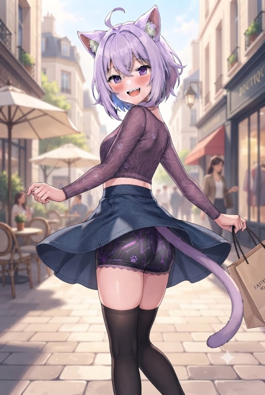 デート中のパンチラシス