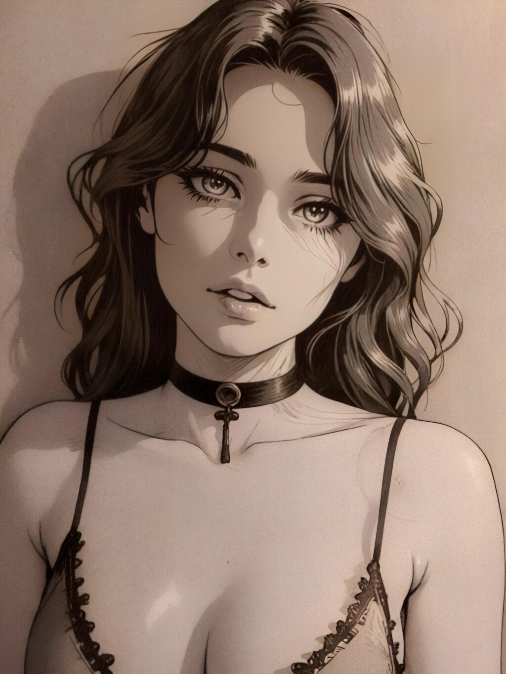 Sepia sketch