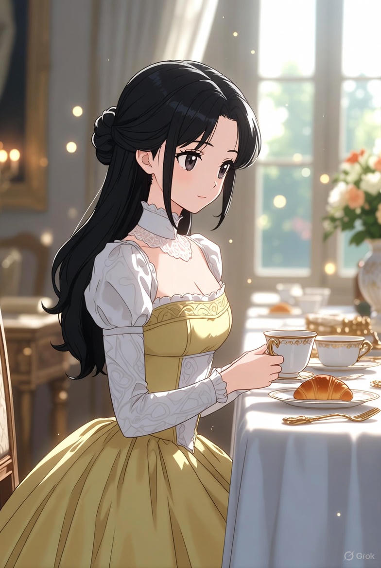 貴族令嬢（朝食） | の人気AIイラスト・グラビア