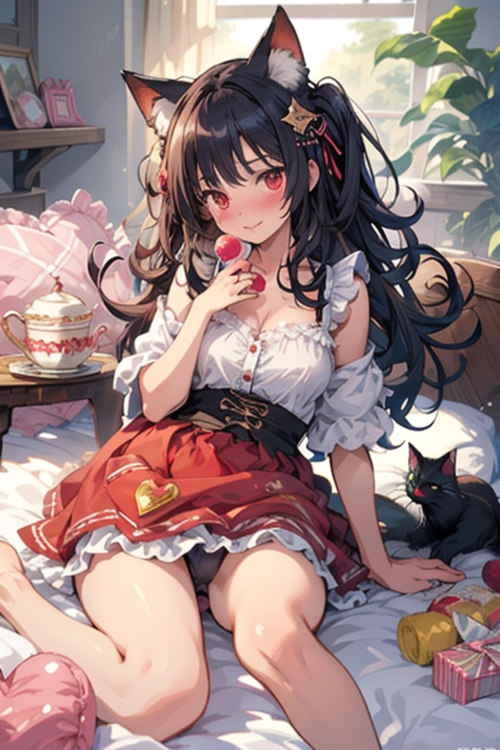 明日バレンタインなの！チョコ見つけれるかな？