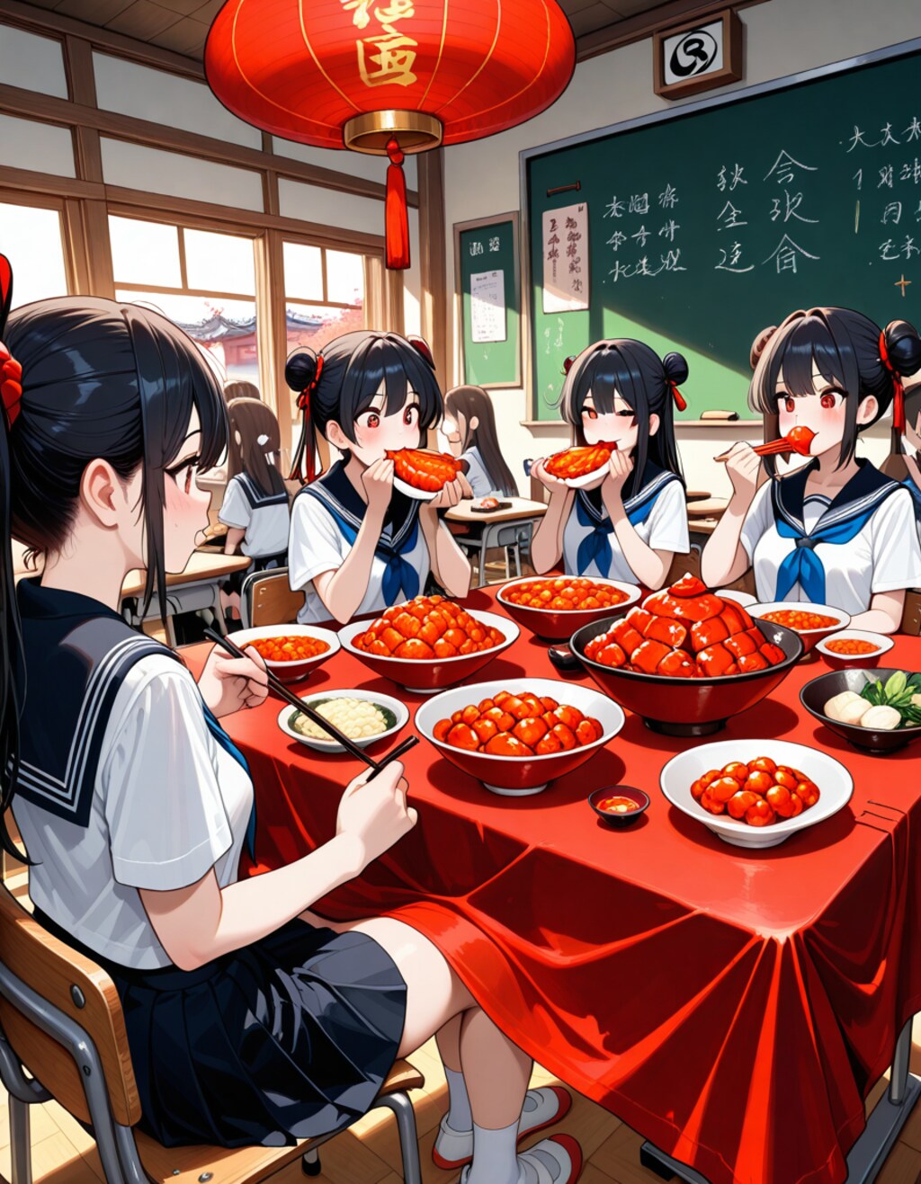 理想の給食が豪華な学校