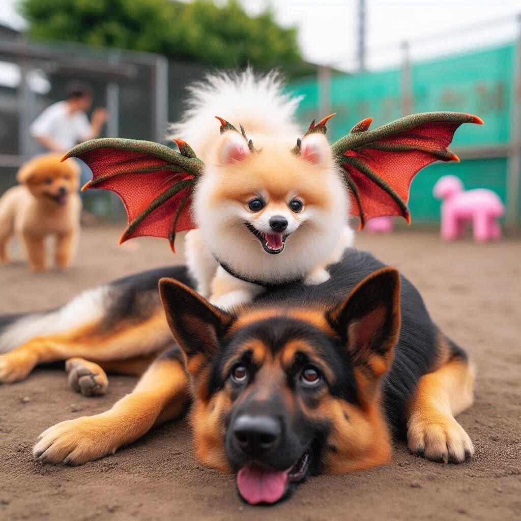 ぼくはドラゴンだワン！