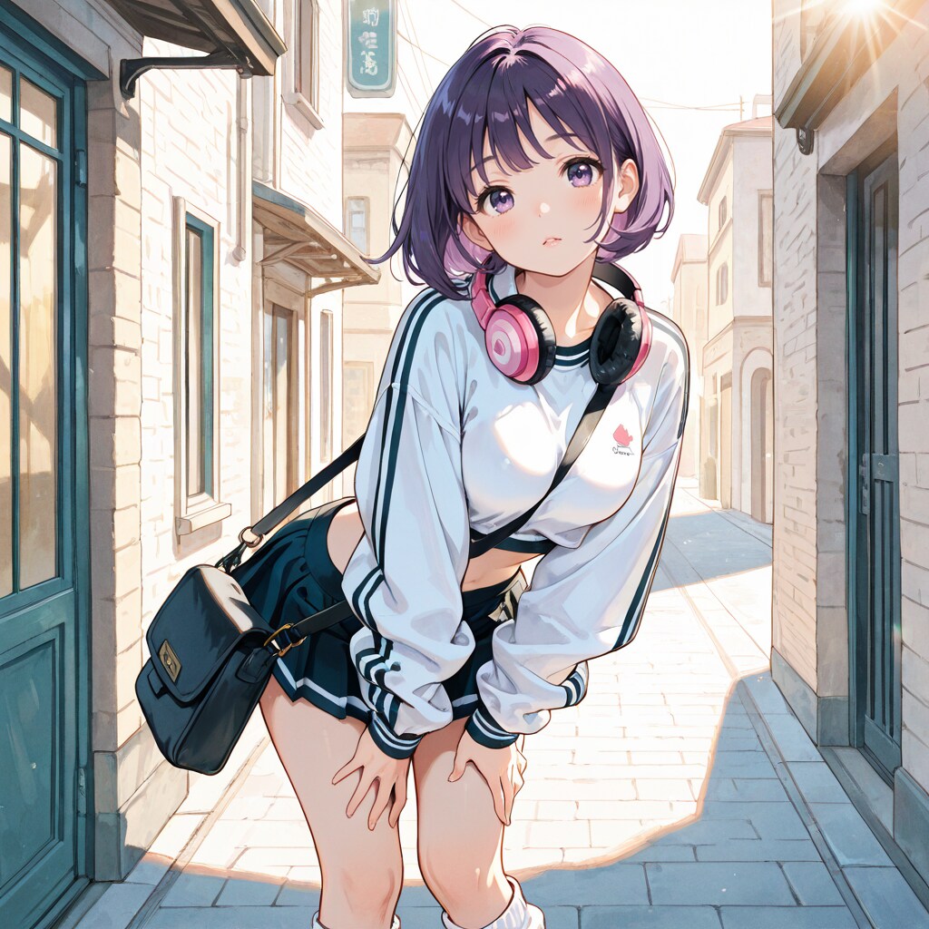 すみれちゃん、おでかけ | の人気AIイラスト・グラビア