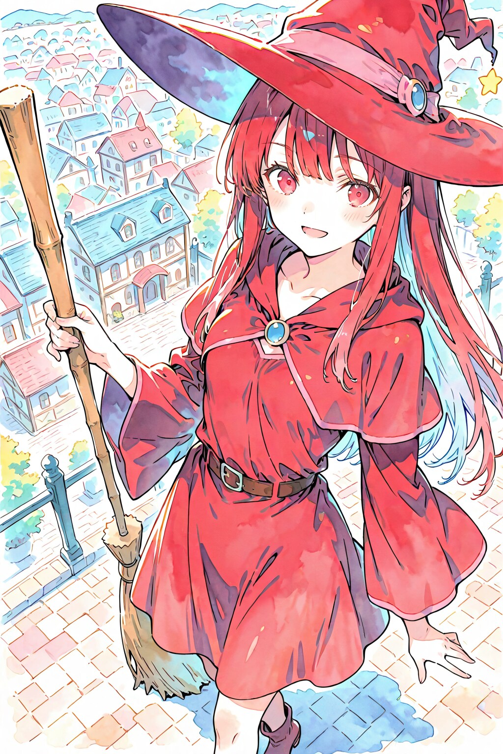 4929　魔法を使う女の子
