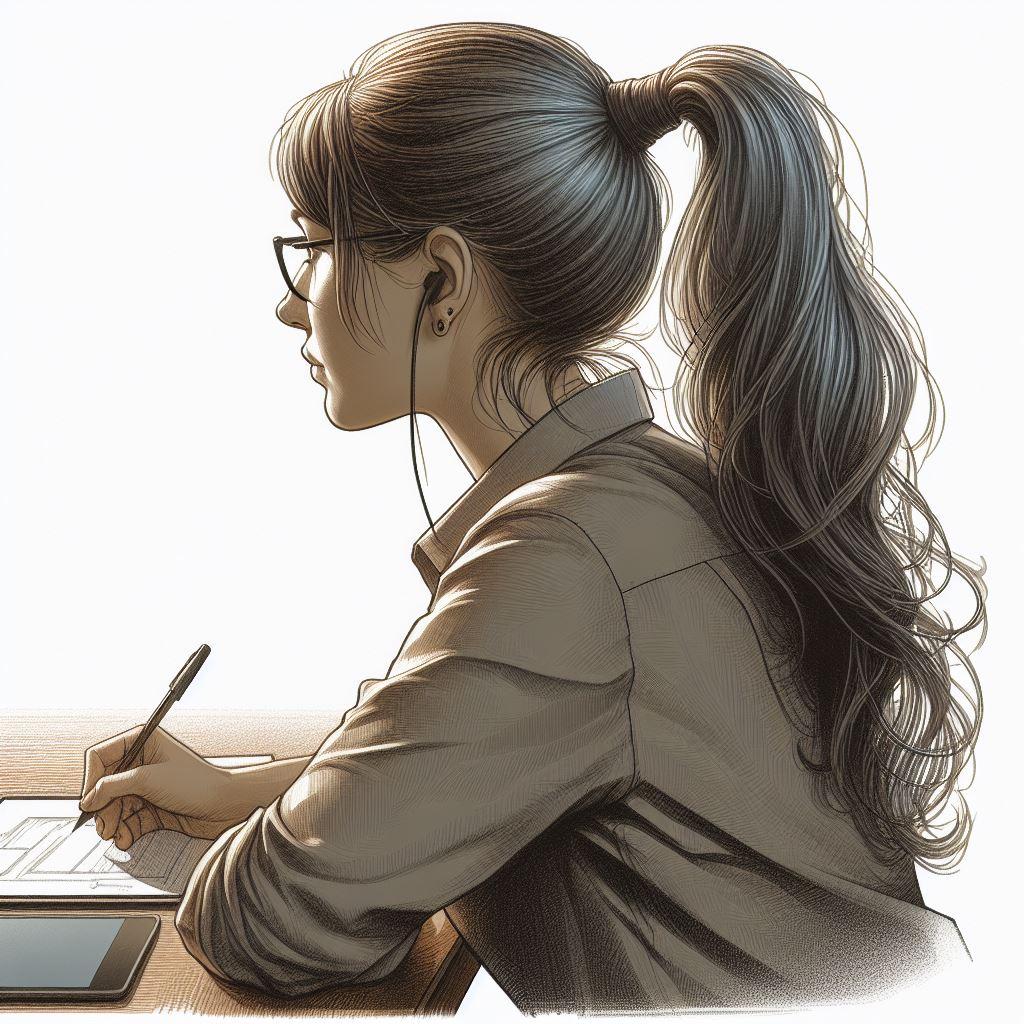 働く中堅女性