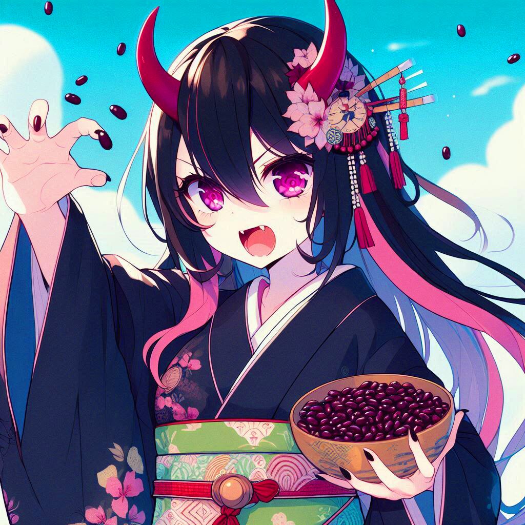 節分の、うちの子★その3(8枚)