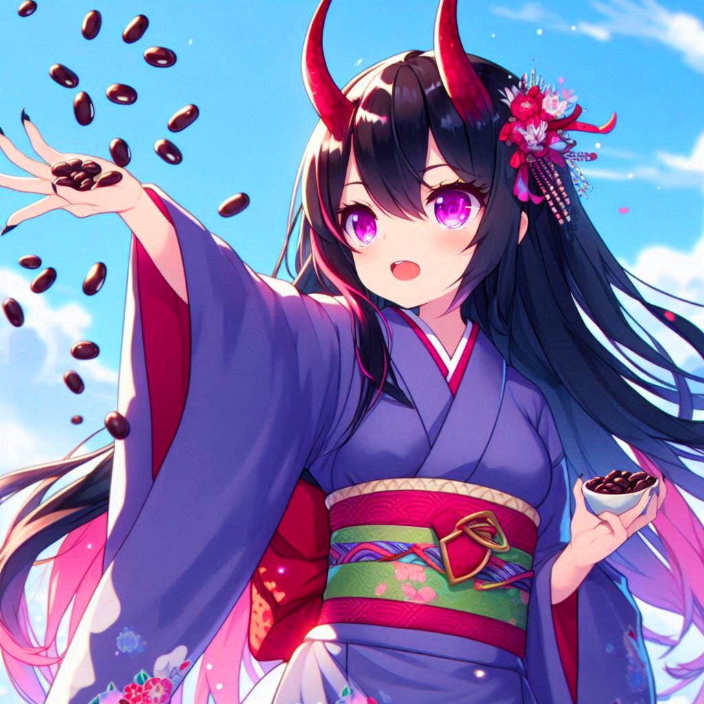 節分の、うちの子★その3(8枚)