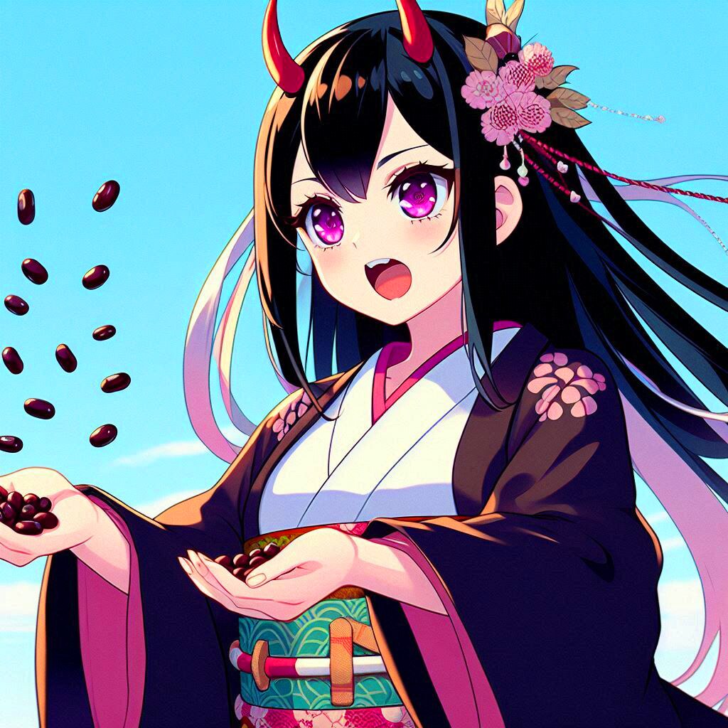 節分の、うちの子★その3(8枚)