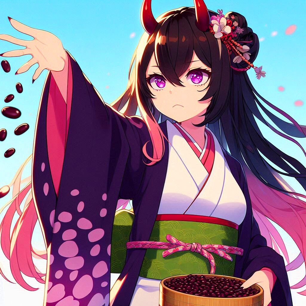 節分の、うちの子★その3(8枚)