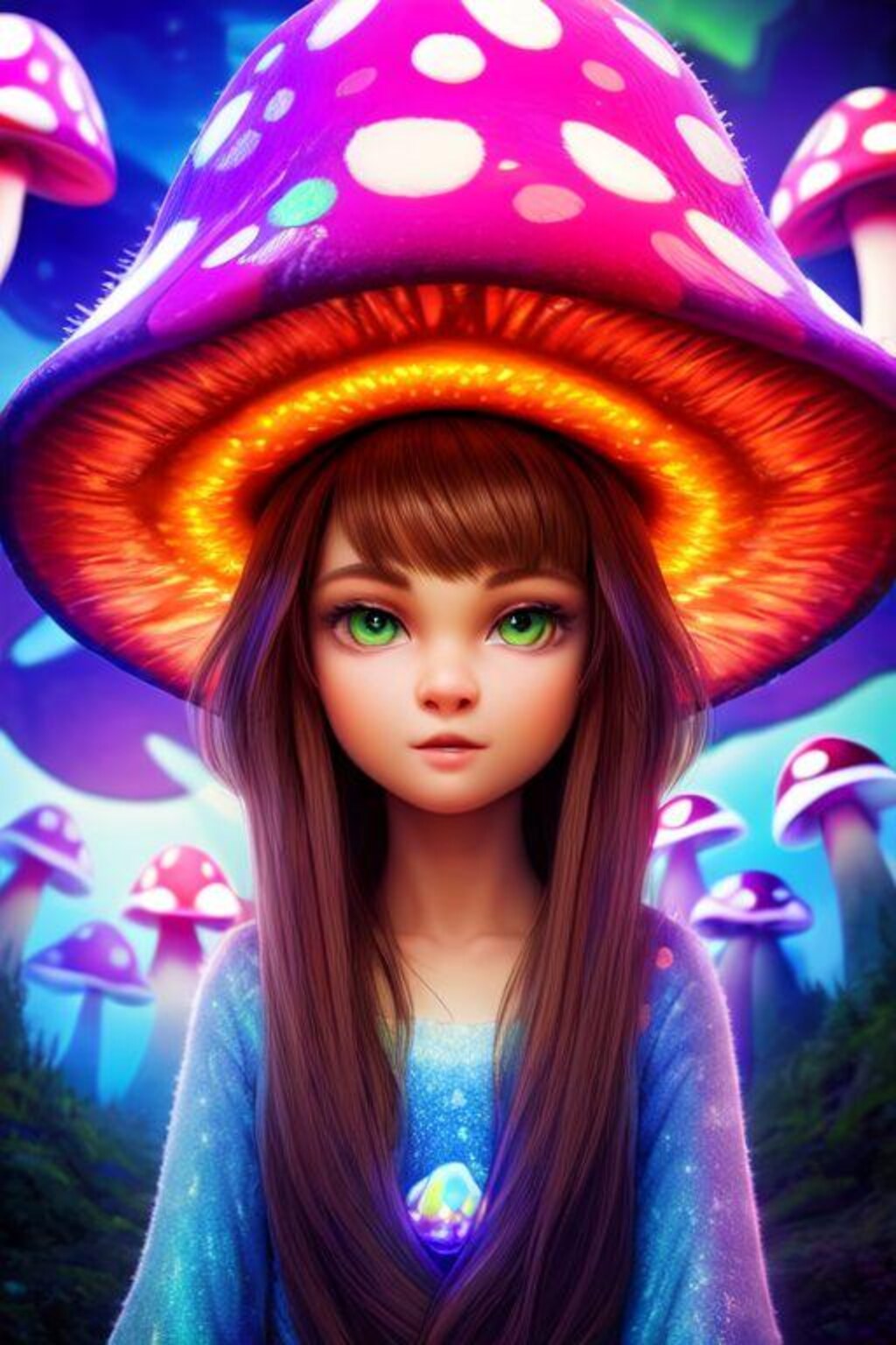 きのこ少女 mushroom girls