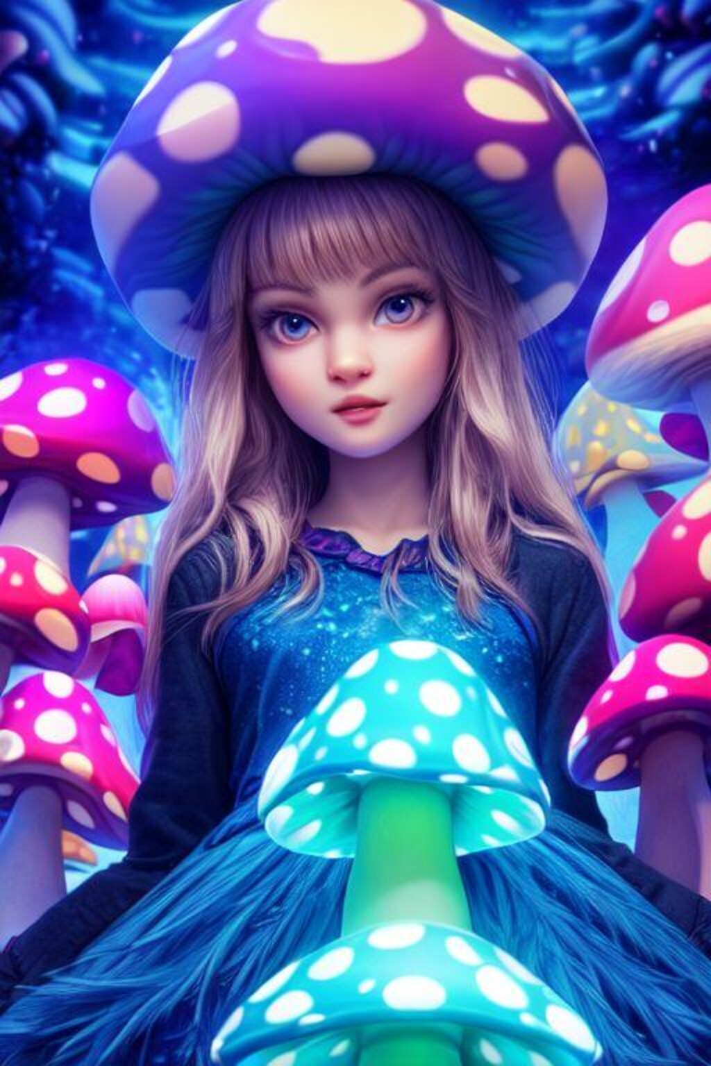 きのこ少女 mushroom girls