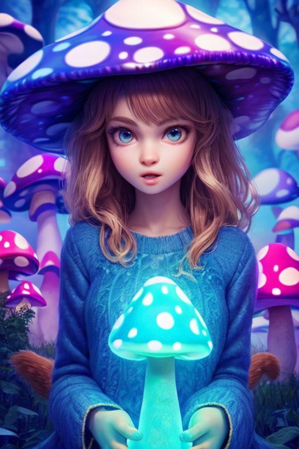 きのこ少女 mushroom girls