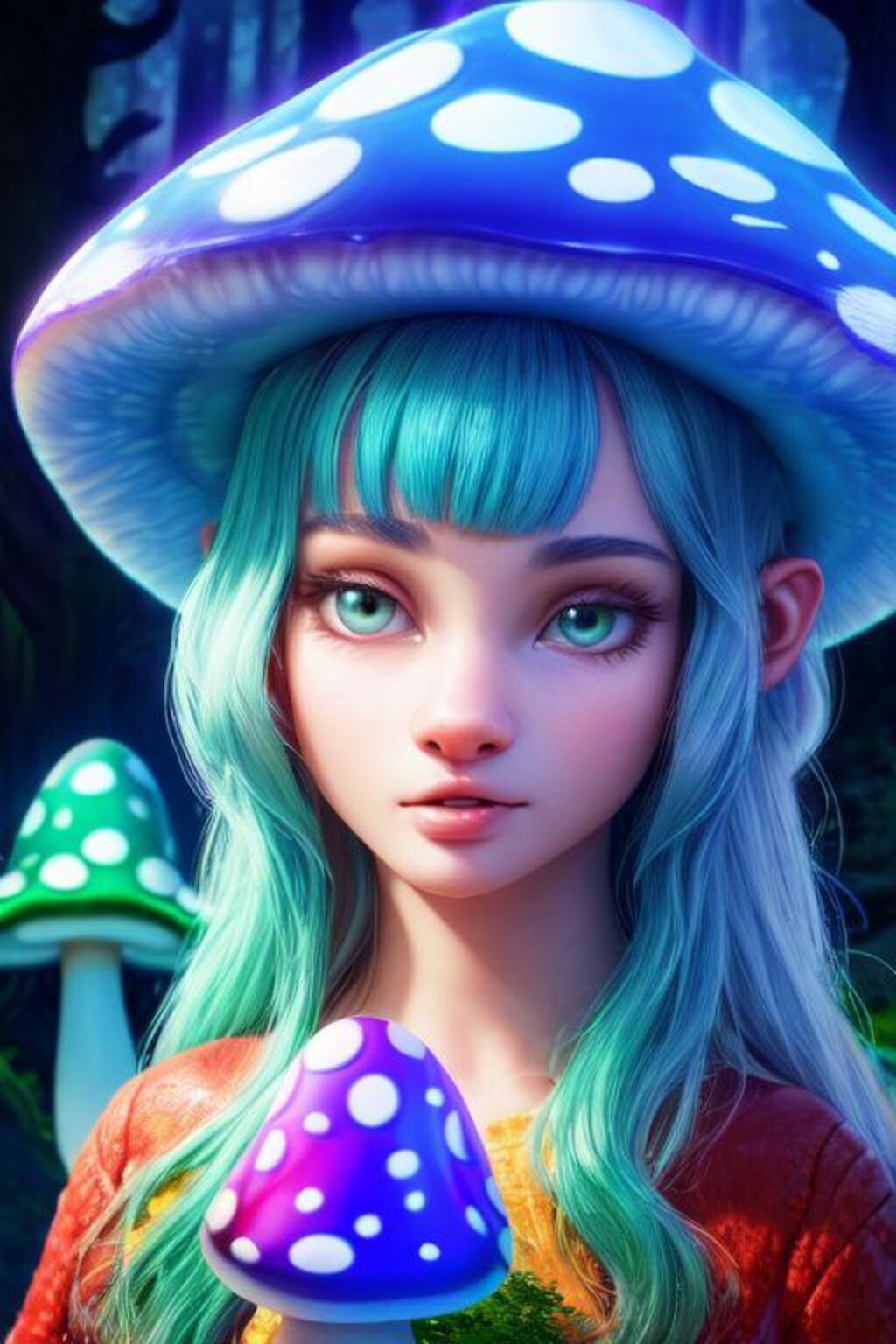 きのこ少女 mushroom girls