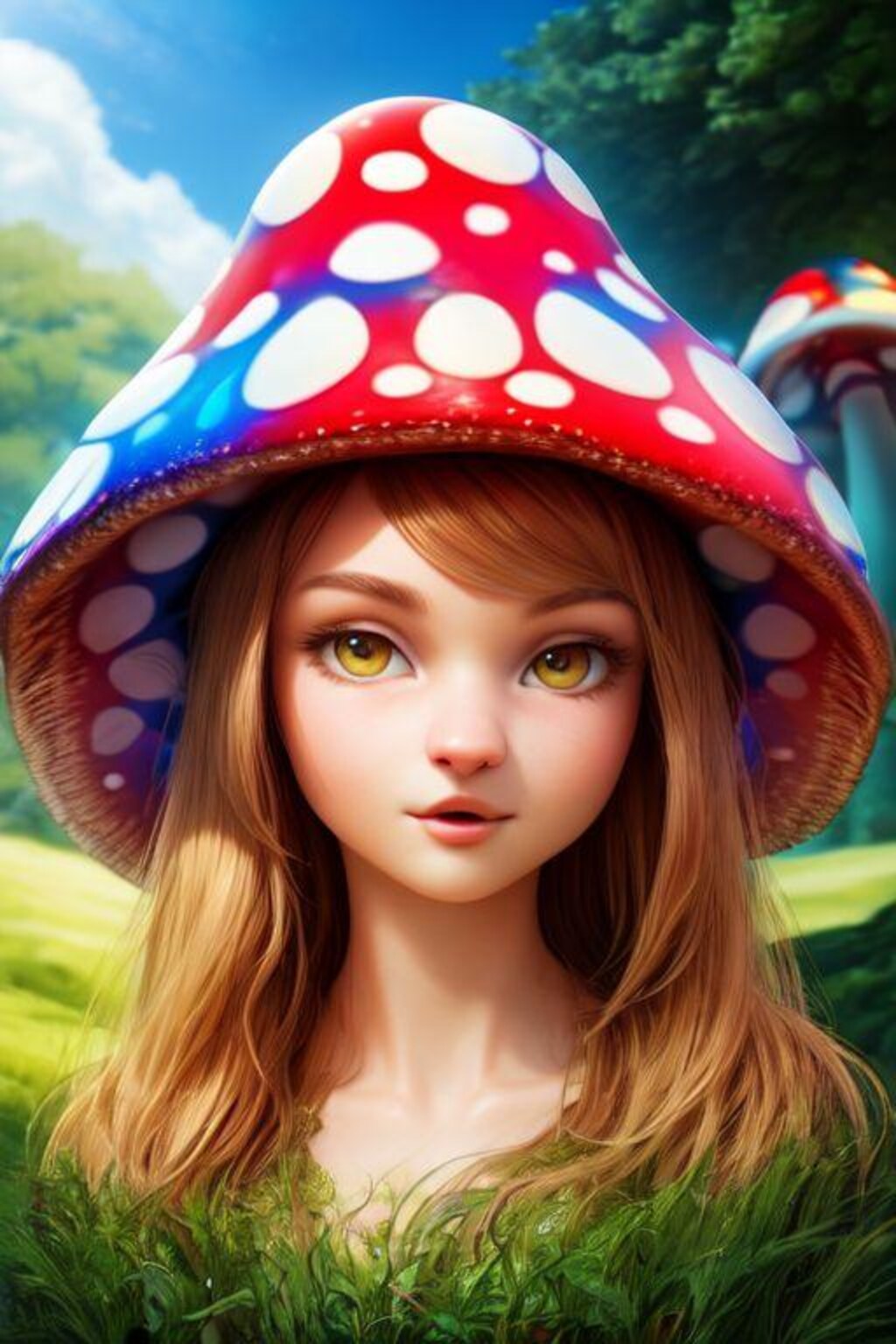 きのこ少女 mushroom girls
