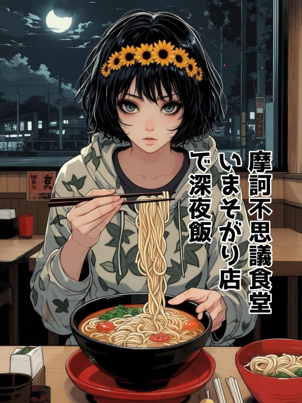 小説『摩訶不思議食堂いまそがり店で深夜飯』【ニャンノ世界】