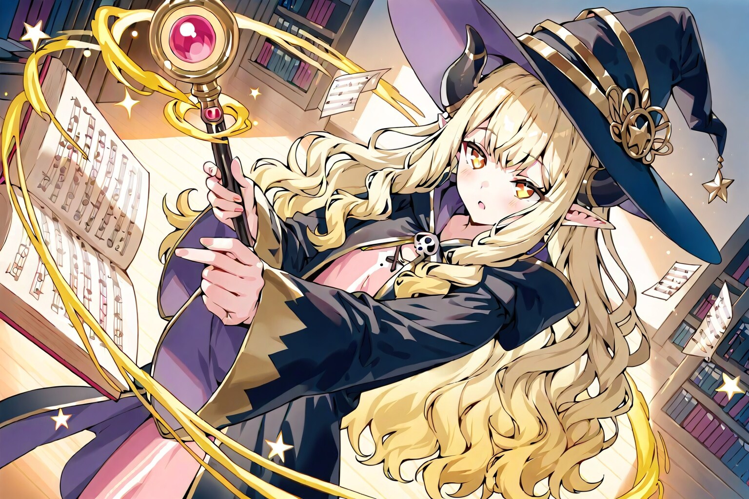 とんがりボウシの魔法使い_20260515 | の人気AIイラスト・グラビア