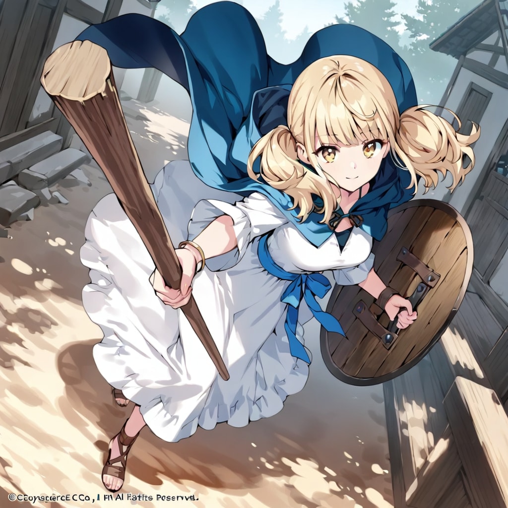 ロンスカ勇者と武闘家ちゃん | の人気AIイラスト・グラビア