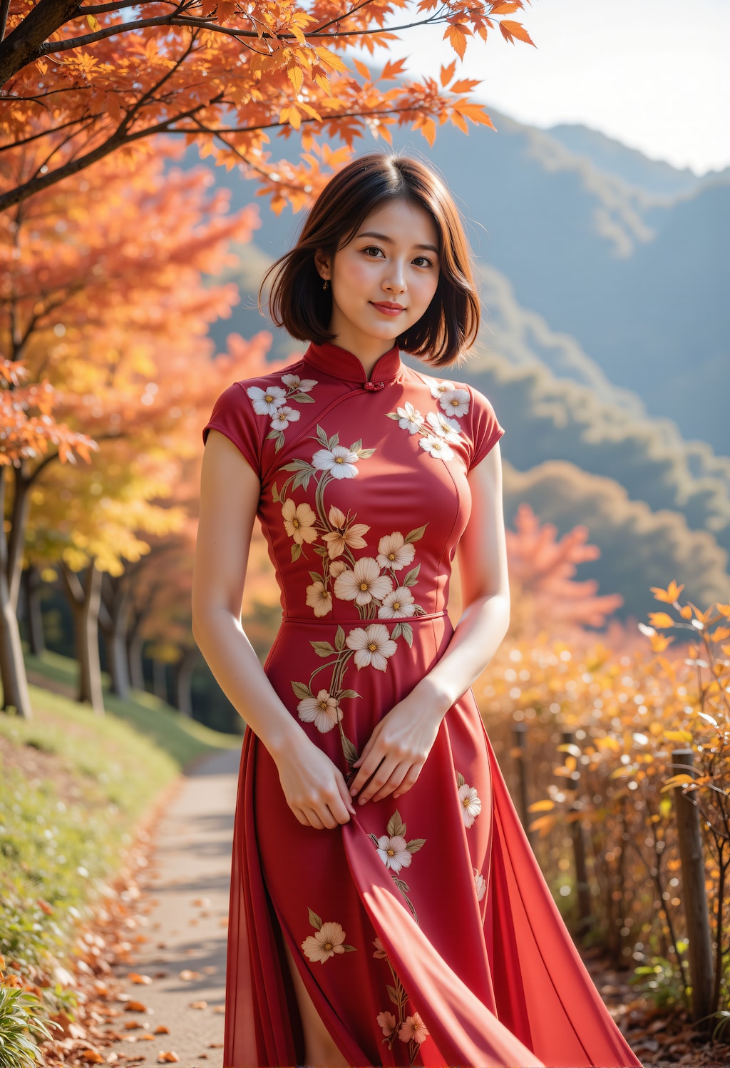 秋の紅葉ハイキング 2