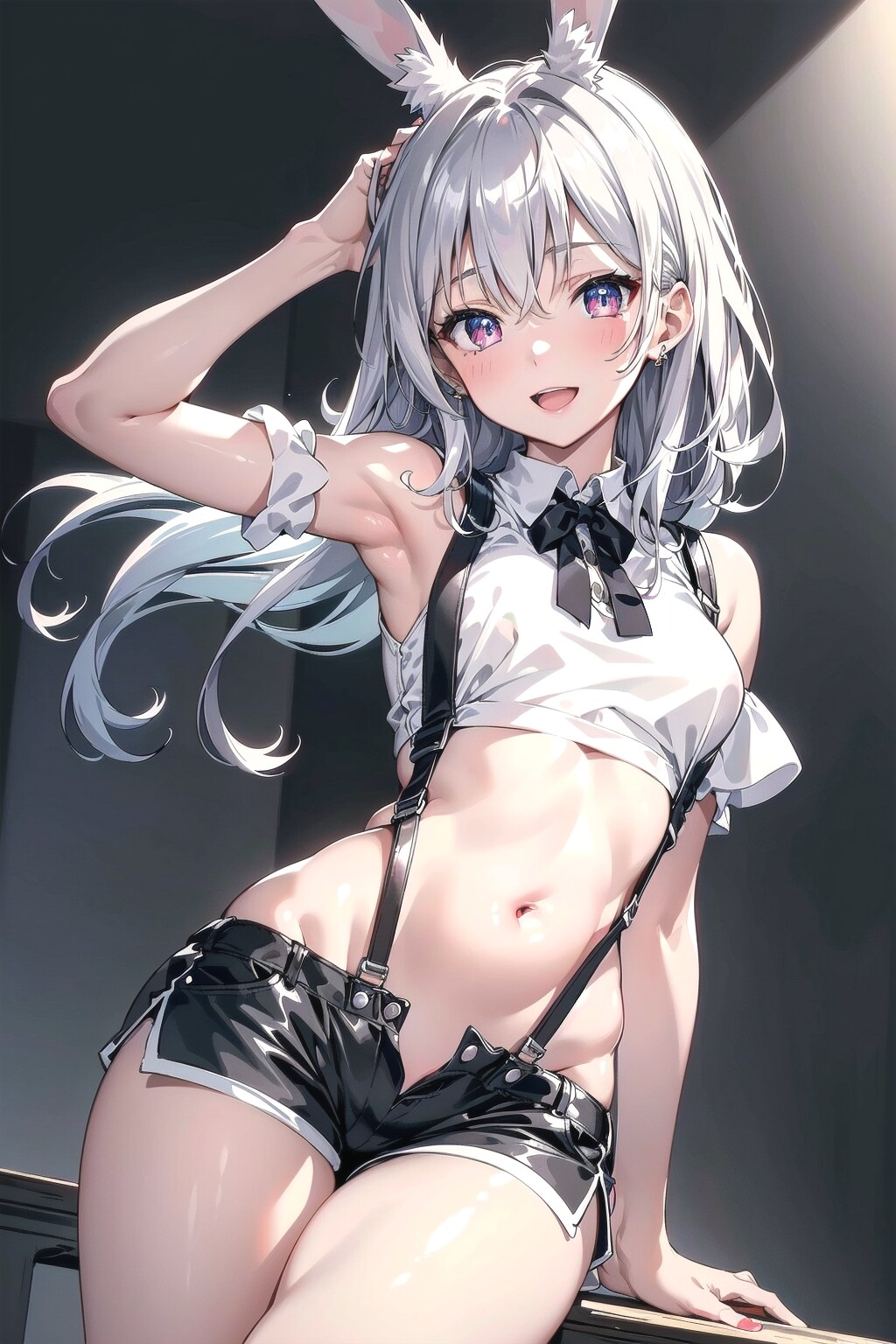 おヘソ全開なのです🐰🎶