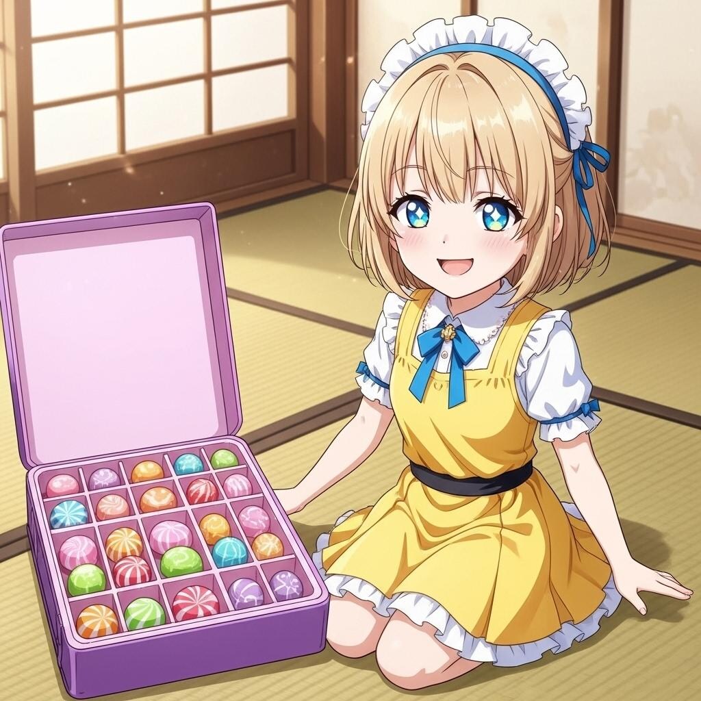 お土産は魔法のキャンディ