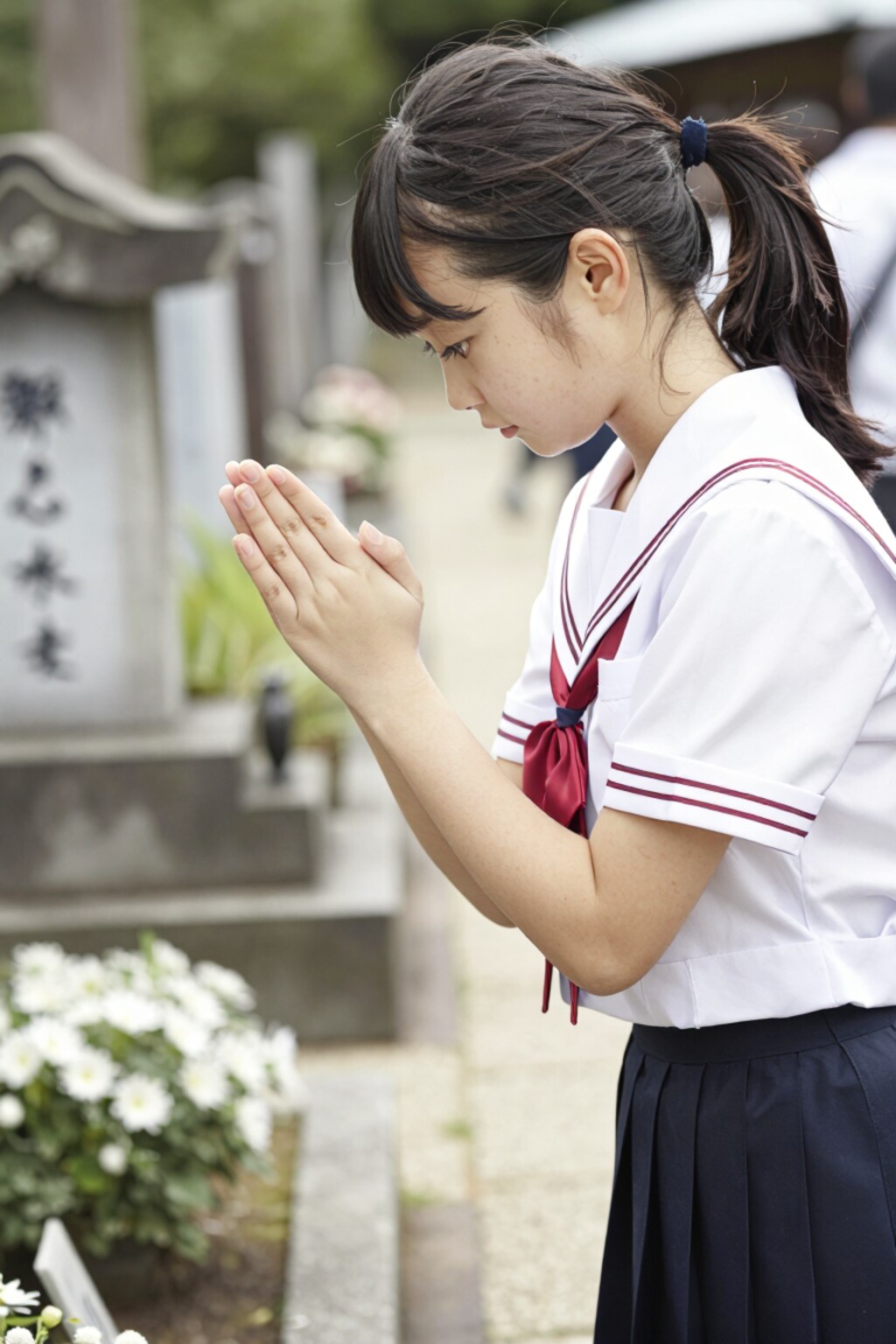 お墓参り