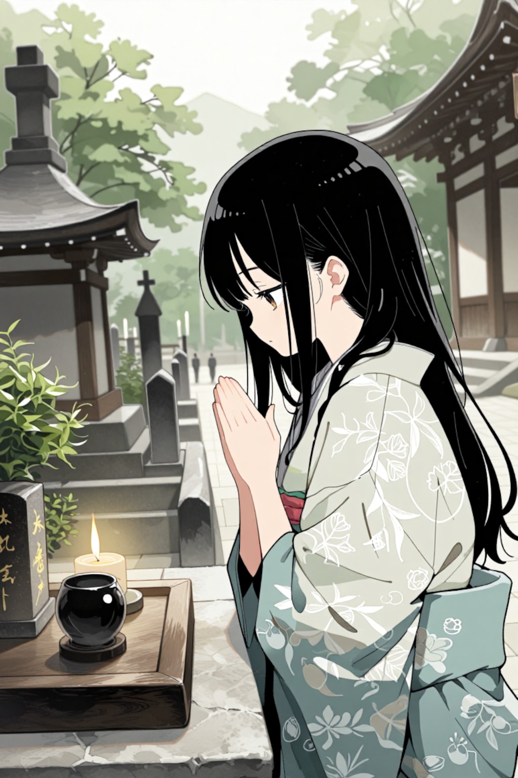 お墓参り