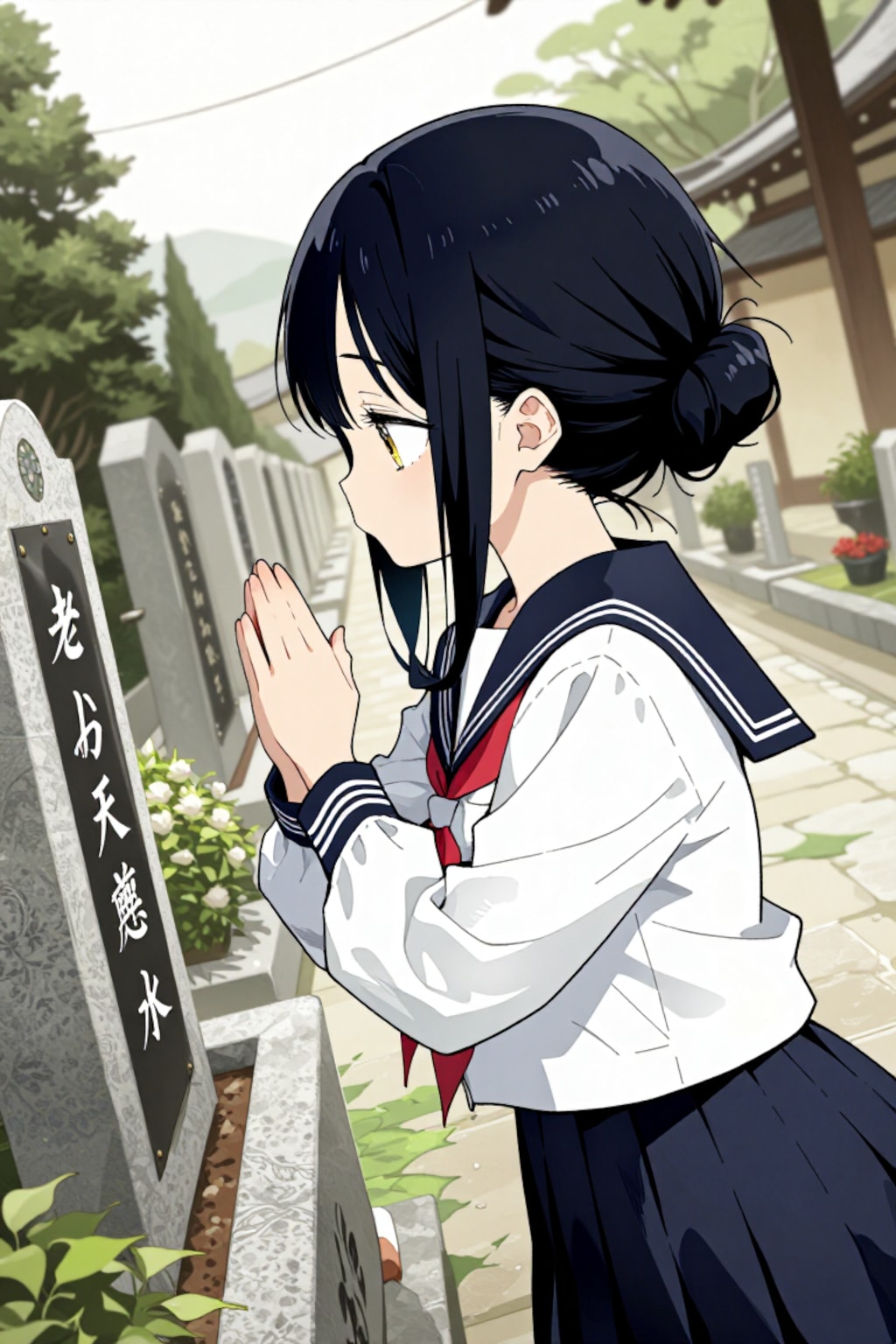 お墓参り