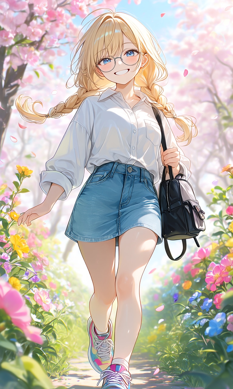 春衣装のナオ　２ | の人気AIイラスト・グラビア