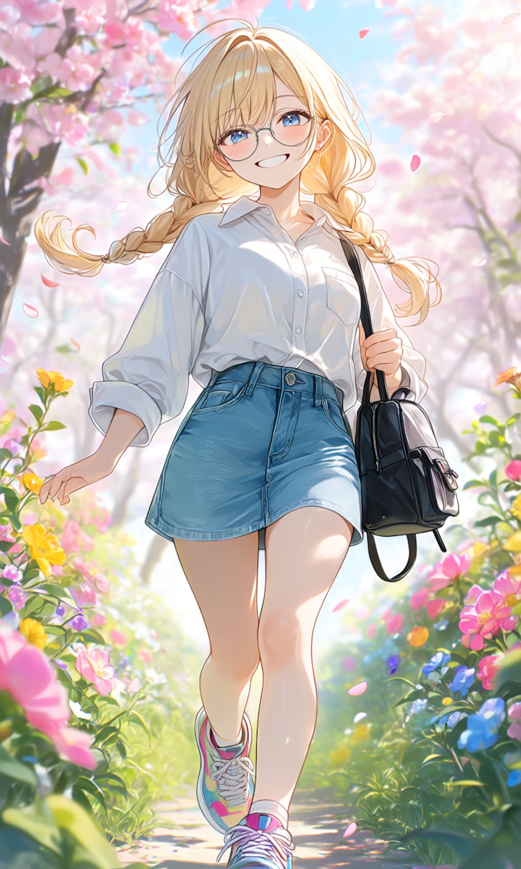 春衣装のナオ　２