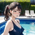 水着妊娠少女５ 3枚目