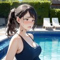 水着妊娠少女５ 4枚目