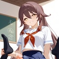 胡桃×空 2枚目