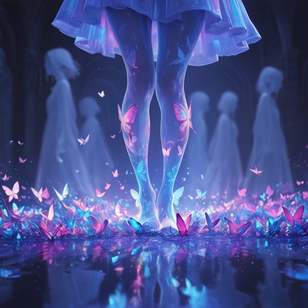 Crystal butterfly