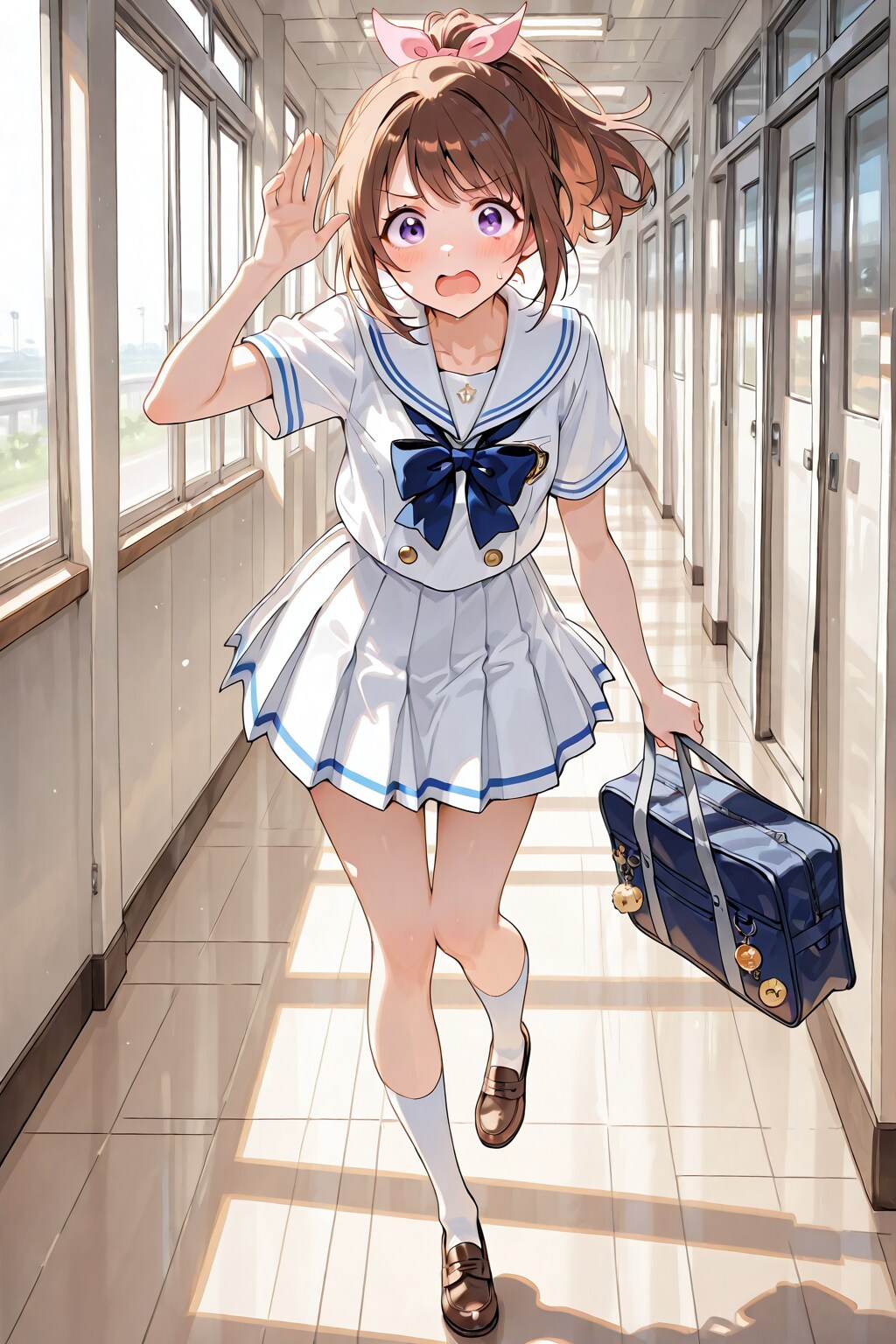 遅刻だ～！