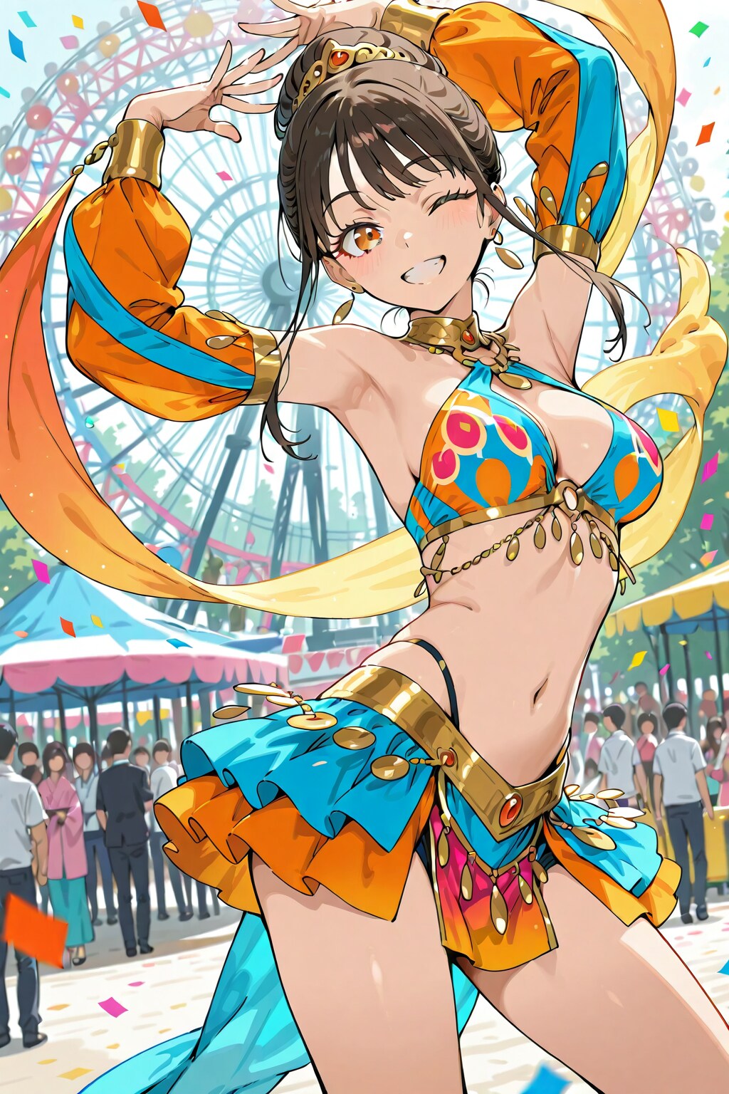DAISYちゃんテーマパークでダンサーやってまーす！