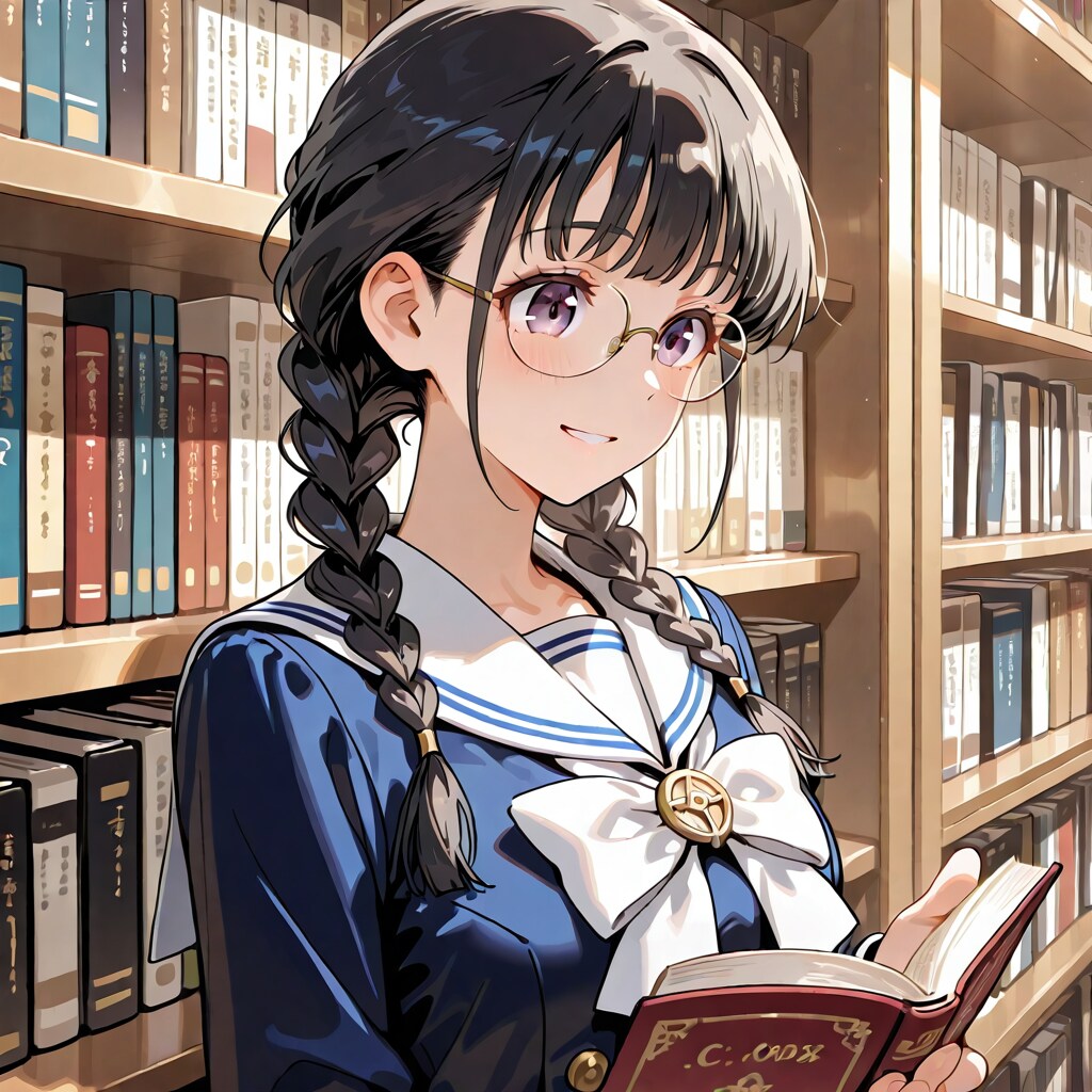 図書室で出会う娘たち