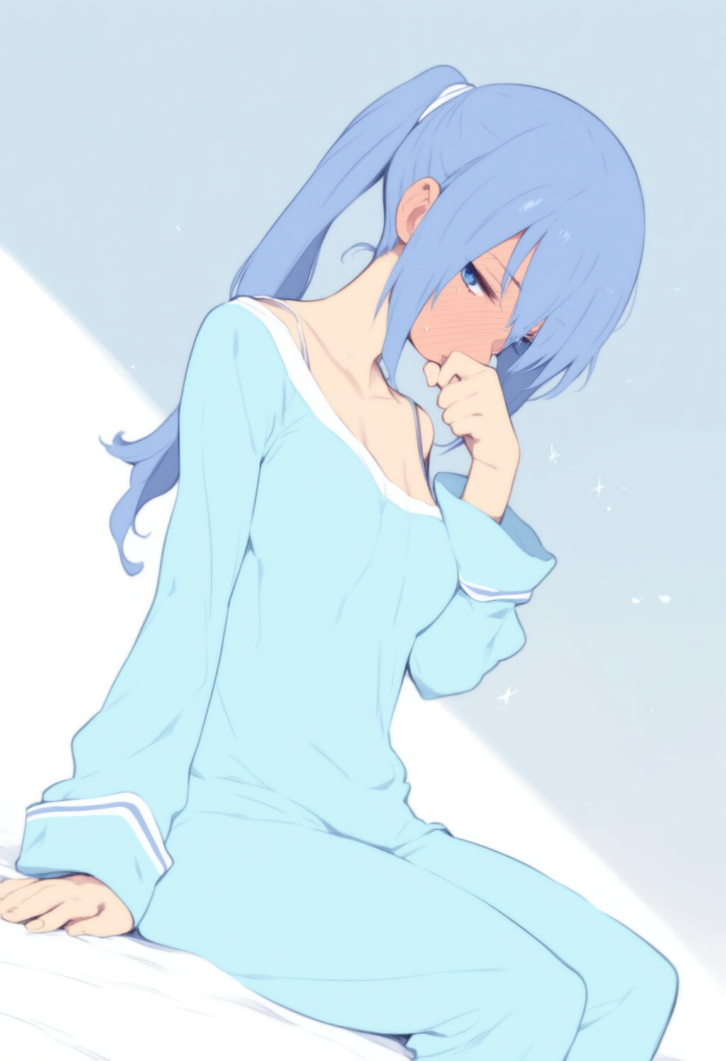 怖い夢を見たらしい